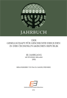 Annual of the Association for the History of the Jews in the Čechoslovak Republic III