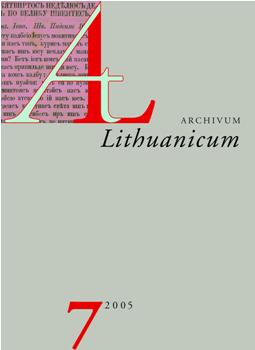 Rotunda, Schwabacher, Fraktur, Latin antiqua and italic in Lithuanian prints of the sixteenth century Cover Image