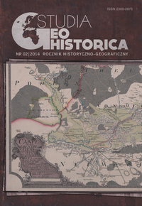 A vision of the Czech-Russian corridor according to Polish maps from 1920 Cover Image