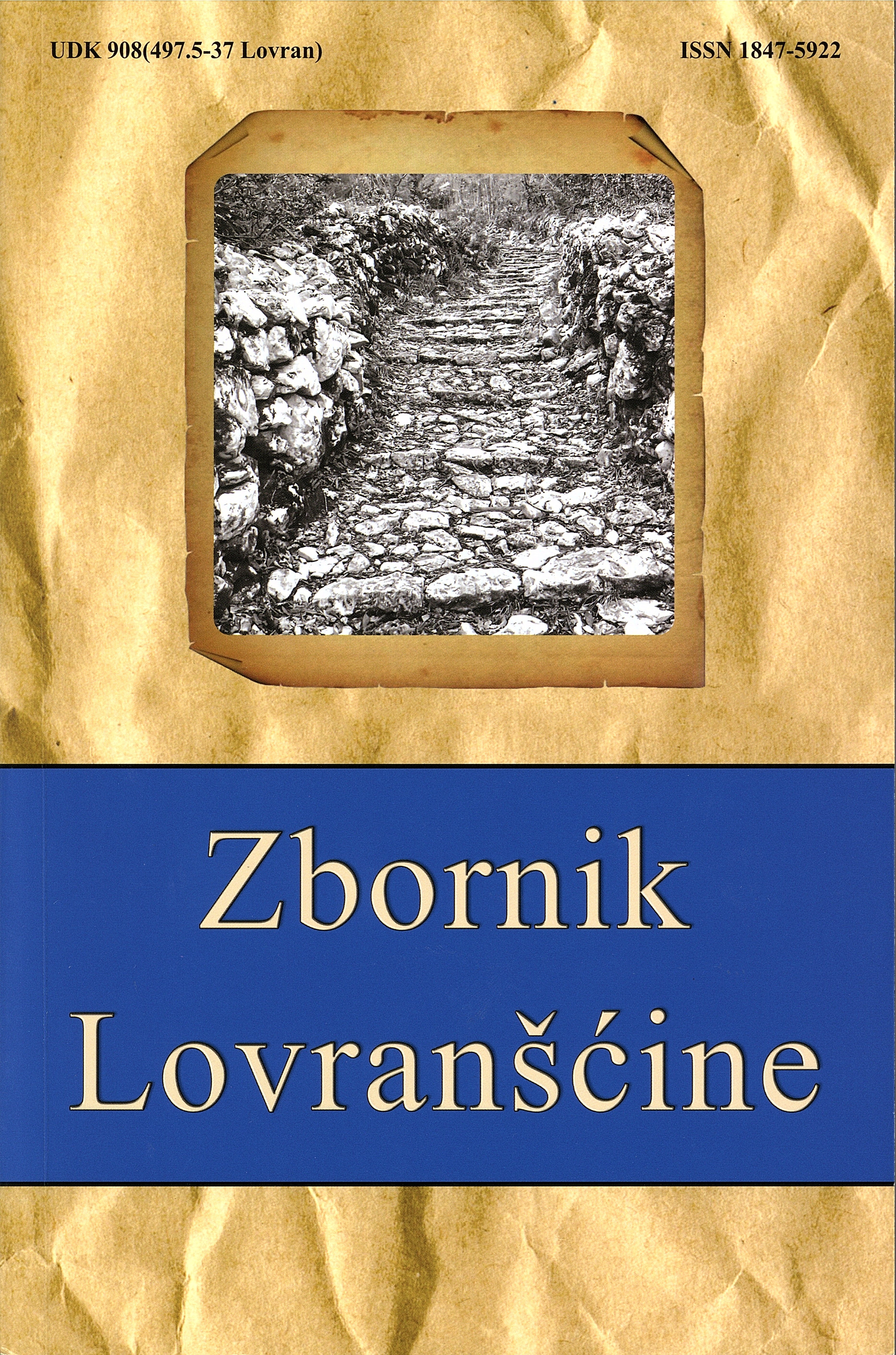 Contribution to Toponymy Research of the Lovran Region: Microtoponymy of Lovranska Draga and Visoče Cover Image