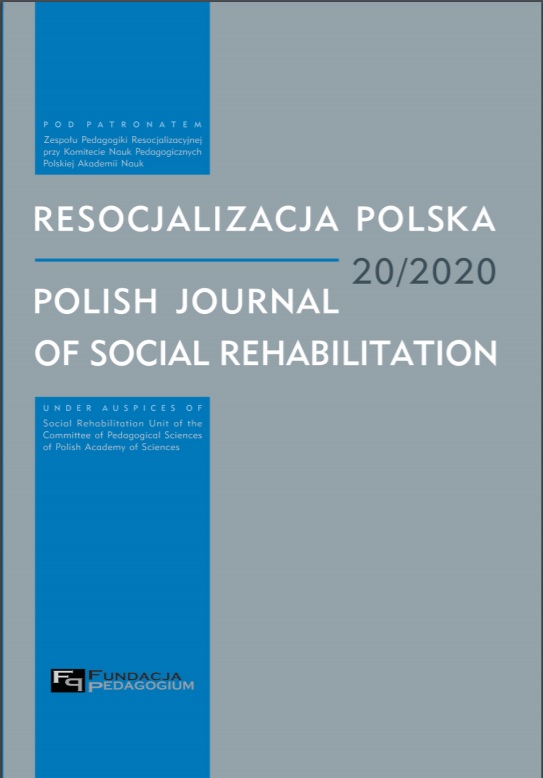 The place of neuroscience in social rehabilitation pedagogy Cover Image