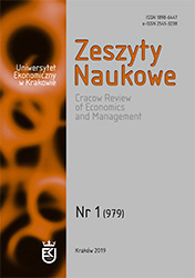 Cracow Review of Economics and Management Cover Image