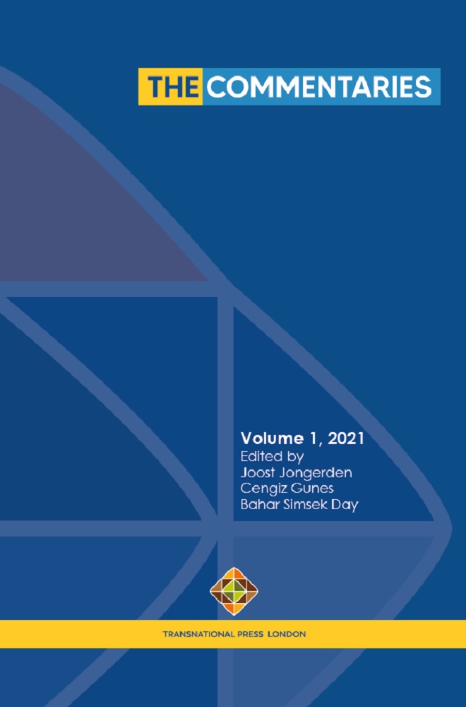 The Commentaries – Volume 1, 2021 Cover Image