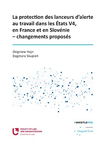 Towards better protection for whistleblowers in the Visegrad Group countries, France and Slovenia – proposals for change Cover Image