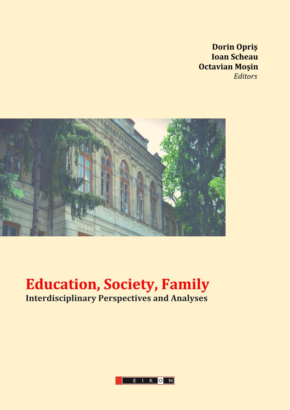 EDUCATION, SOCIETY, FAMILY. INTERDISCIPLINARY PERSPECTIVES AND ANALYSES Cover Image