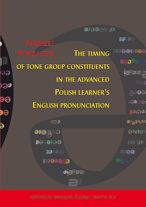 The timing of tone group constituents in the advanced Polish learner's English pronunciation Cover Image
