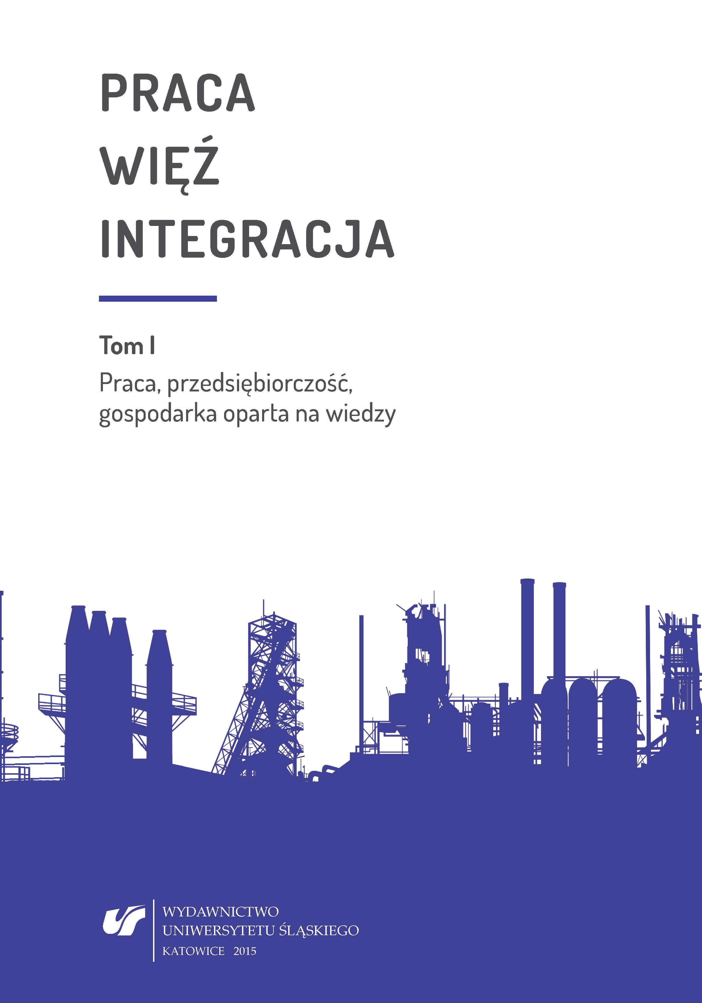 Functional integration of interest groups by innovations and work culture of the public institutions in conditions of polish transformation Cover Image