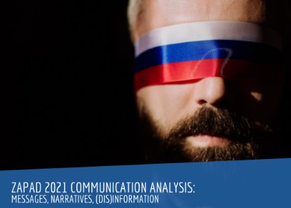 ZAPAD 2021 Communication analysis: messages, narratives, (dis)information Cover Image