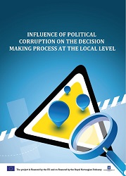 Influence of political corruption on the decision making process at the local level
