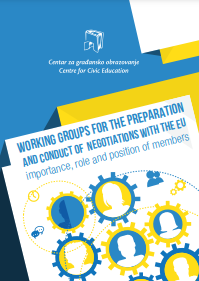 Working groups for the preparation and conduct of negotiations with the EU -Importance, role and position of members Cover Image