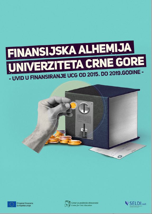 FINANCIAL ALCHEMY OF THE UNIVERSITY OF MONTENEGRO - INSIGHT INTO THE FINANCING OF UCG FROM 2015 TO 2019 - Cover Image