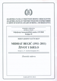 ANGLO-AMERICAN PRESENCE IN THE WORK OF MIDHAT BEGIĆ Cover Image