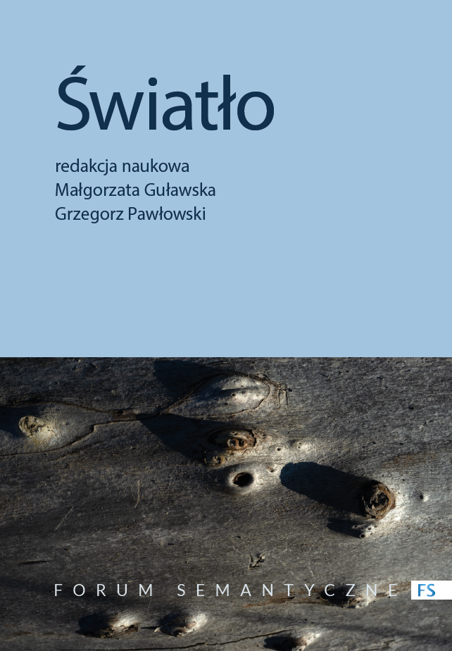 The symbolism, metaphorics and phraseology of light in Polish Cover Image