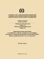 VALUES OF ZAVNOBIH AND THE DAYTON CONSTITUTIONAL ORDER Cover Image