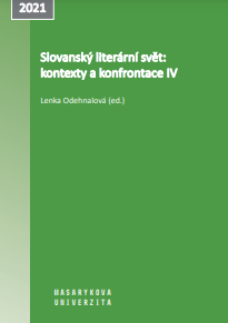 Slavonic Literary World: Contexts and Confrontations IV Cover Image