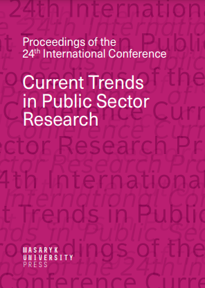 Current Trends in Public Sector Research: Proceedings of the 24th International Conference Cover Image