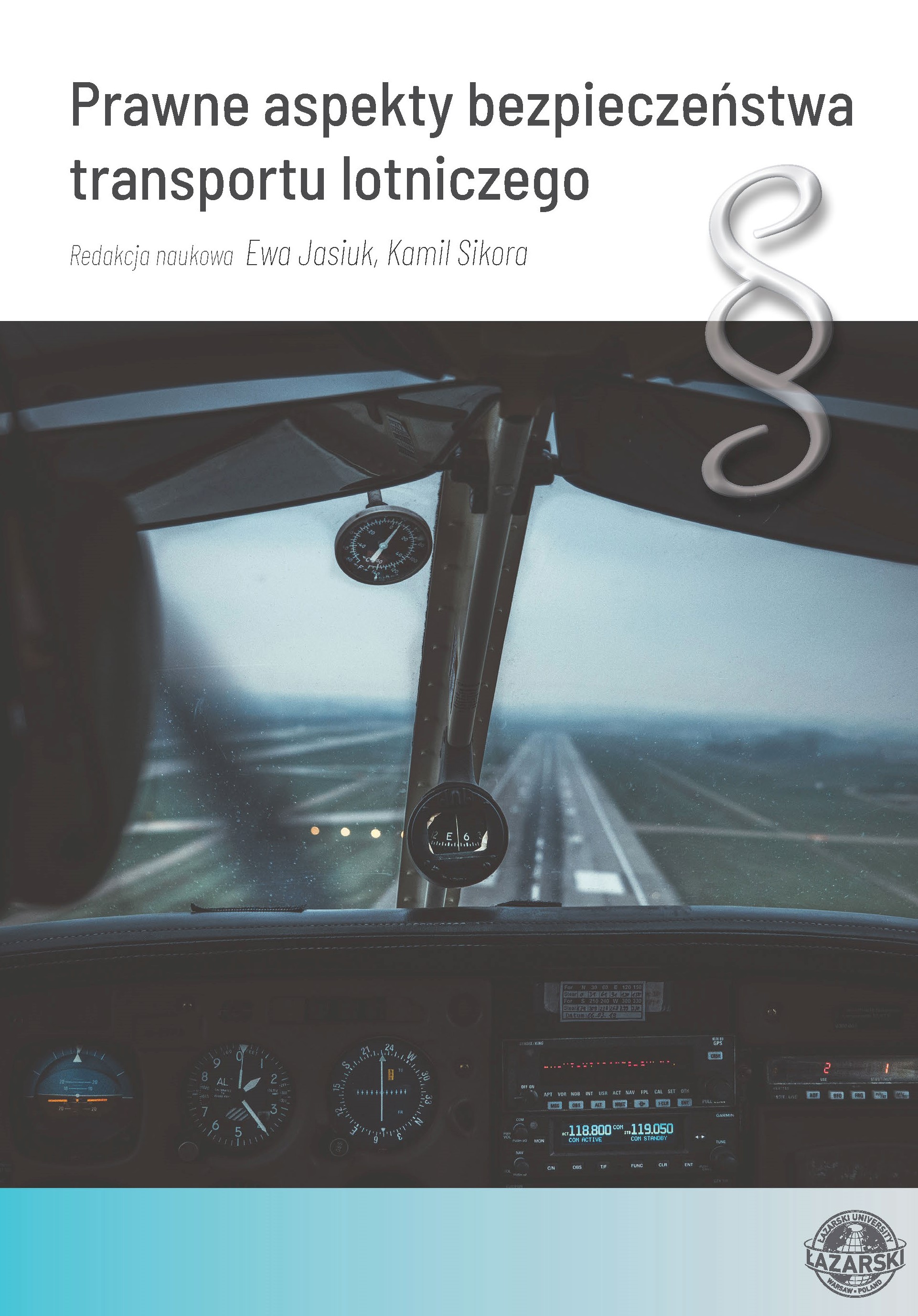 Public administration departments responsible for air transport safety in the Republic of Poland Cover Image
