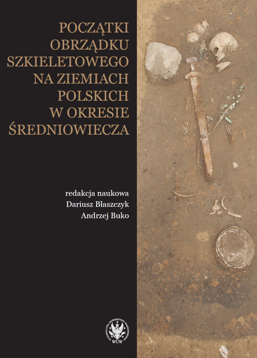 Dating the origins of early medieval cemeteries in the Polish lands in the light of numismatic data Cover Image