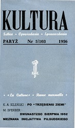 PARIS KULTURA – 1956 / 103 Cover Image