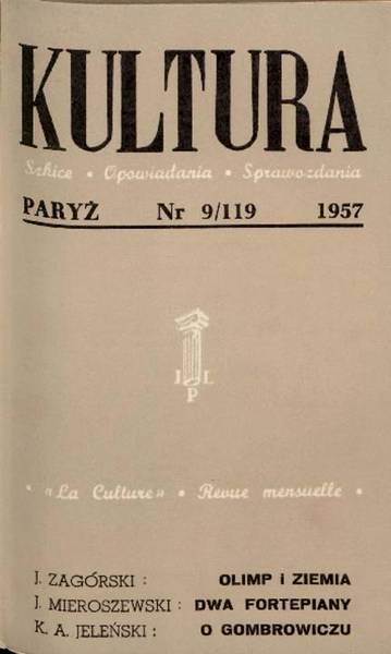 PARIS KULTURA – 1957 / 119 Cover Image