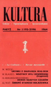 PARIS KULTURA – 1964 / 195+196 Cover Image