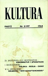 PARIS KULTURA – 1964 / 197 Cover Image