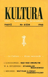 PARYSKA KULTURA - 1966 / 224