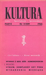 PARIS KULTURA – 1966 / 229 Cover Image
