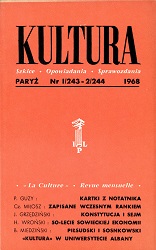 PARYSKA KULTURA – 1968 / 243+244