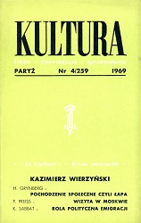 PARYSKA KULTURA – 1969 / 259