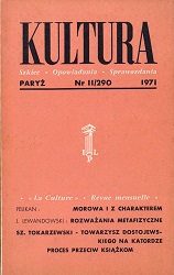 PARYSKA KULTURA - 1971 / 290