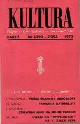 PARYSKA KULTURA – 1972 / 292+293