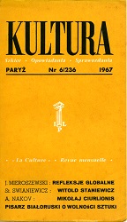 PARIS KULTURA – 1967 / 236 Cover Image