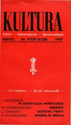 PARIS KULTURA – 1967 / 237+238