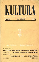 PARYSKA KULTURA – 1974 / 320