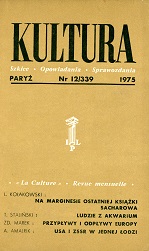 PARIS KULTURA – 1975 / 339 Cover Image