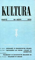 PARIS KULTURA – 1979 / 379 Cover Image