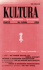 PARYSKA KULTURA – 1984 / 446
