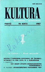 PARYSKA KULTURA – 1987 / 475