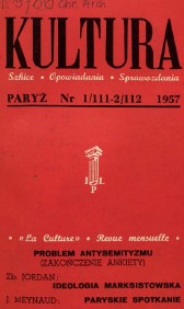 PARIS KULTURA – 1957 / 111+112 Cover Image