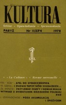 PARYSKA KULTURA – 1978 / 374 Cover Image