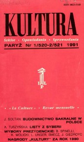 PARYSKA KULTURA – 1991 / 520+521
