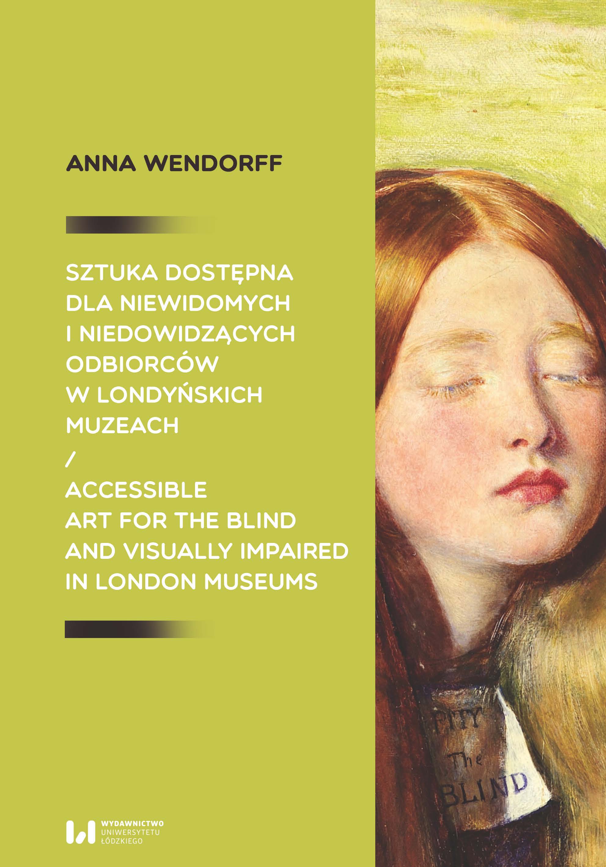 Accessible art for the blind and visually impaired in London museums Cover Image