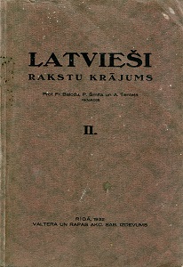 Collection of Latvian Writings