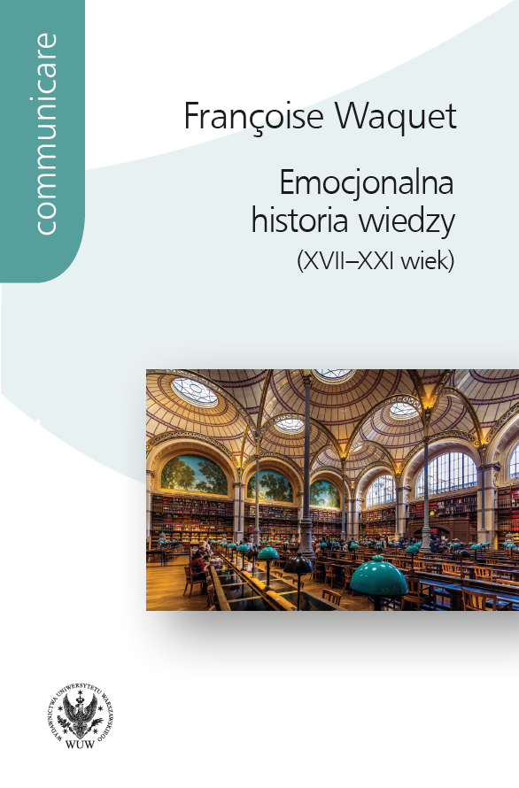 The Emotional History of Knowledge (17th–21st century) Cover Image
