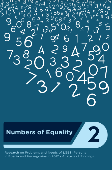 Numbers of Equality 2 - Research on Problems and Needs of LGBTI Persons in Bosnia and Herzegovina in 2017 - Analysis of Findings
