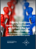 Enhancing Organisational Capability: A Tailored Approach with Red Team vs Blue Team Adapted Workshops - A workshop methodology for developing increased capability against information influence operations Cover Image
