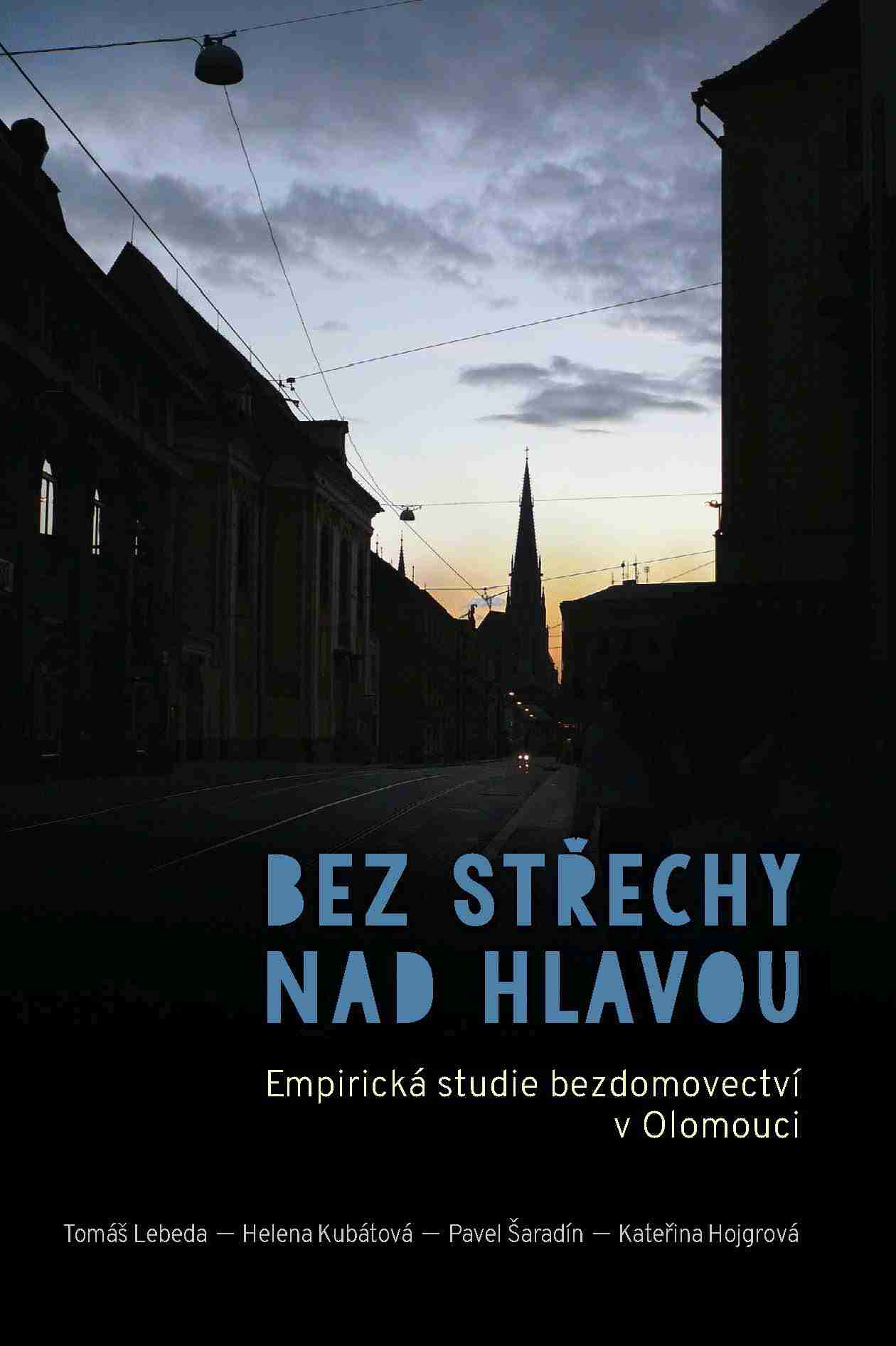 No roof over your head. An Empirical Study of Homelessness in Olomouc Cover Image