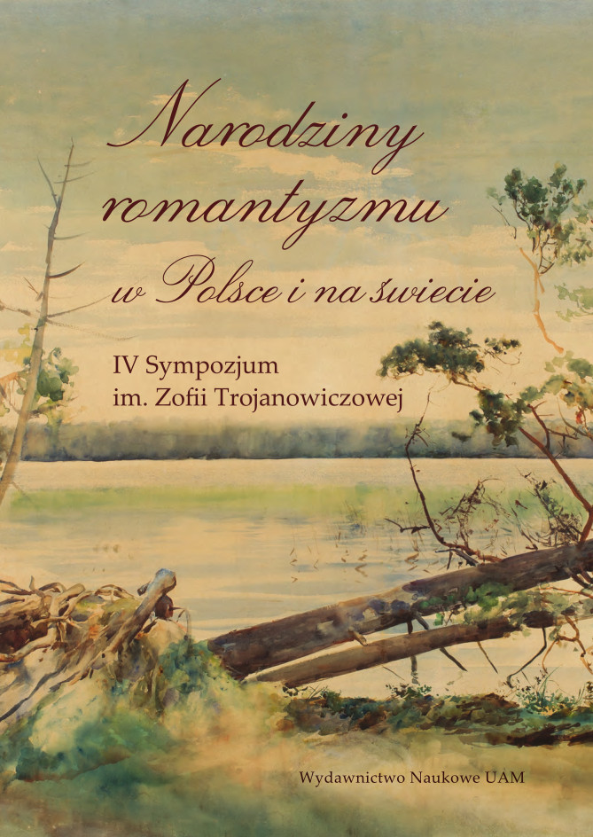 Antoni Malczewski’s book Maria. Reconnaissance Cover Image