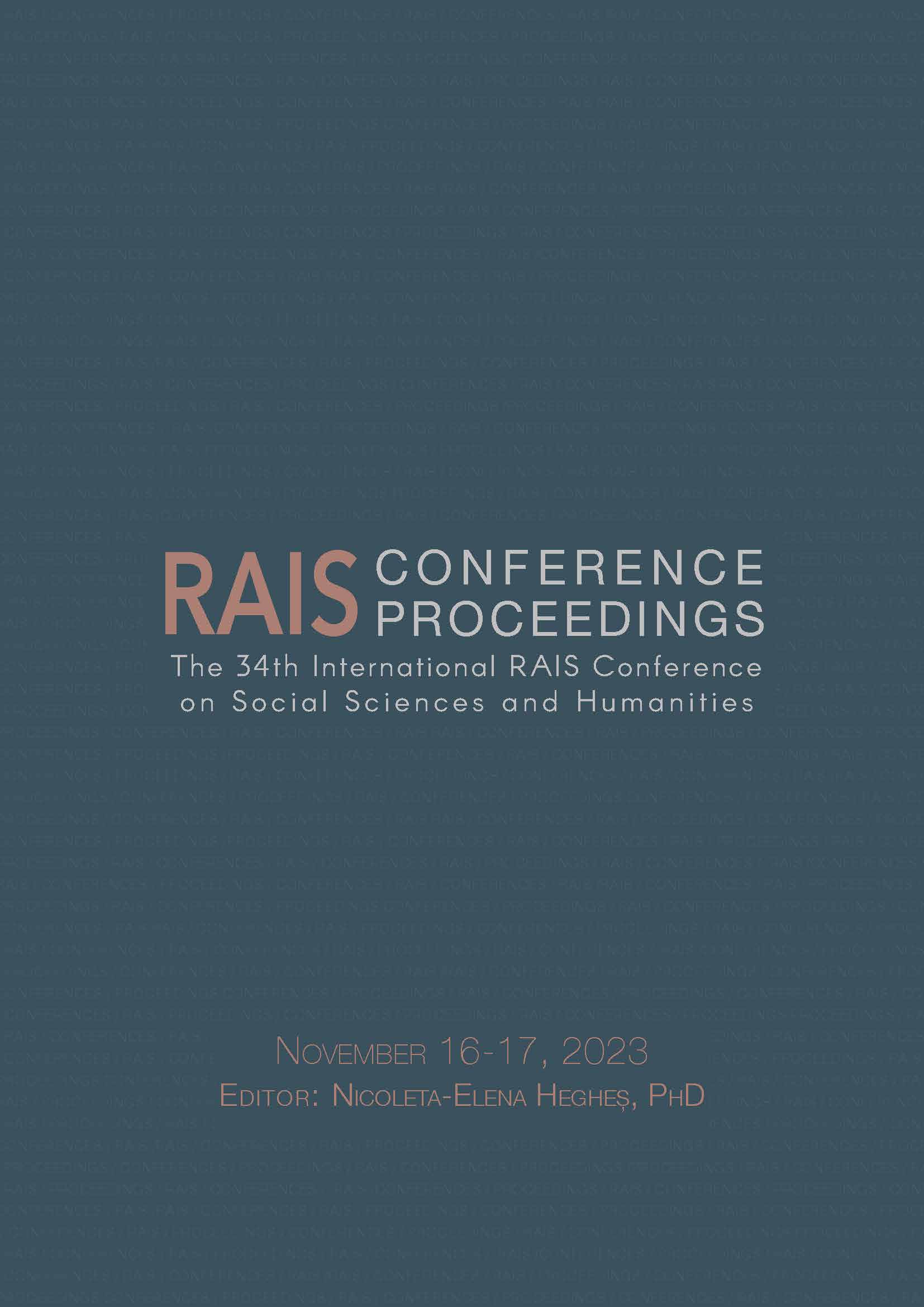 Proceedings of the 34th International RAIS Conference
on Social Sciences and Humanities